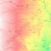 Kansas topographic map, elevation, terrain