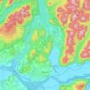 Mission topographic map, elevation, terrain