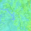 Crystal River topographic map, elevation, terrain