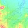 Prescott topographic map, elevation, terrain