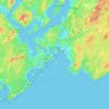 Saint John topographic map, elevation, terrain