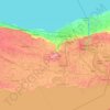 Niagara Region topographic map, elevation, terrain