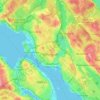 Dartmouth topographic map, elevation, terrain