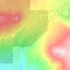 The Cascades topographic map, elevation, terrain