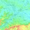 Pune topographic map, elevation, terrain