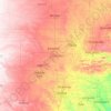 Oklahoma topographic map, elevation, terrain