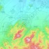 Timis topographic map, elevation, terrain