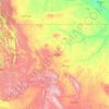 Montana topographic map, elevation, terrain