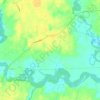 Moorings Topographic Map, Elevation, Terrain