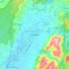 Montalban topographic map, elevation, terrain