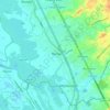 Marilao topographic map, elevation, terrain