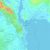 Tacloban topographic map, elevation, terrain