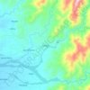 Carasi topographic map, elevation, terrain