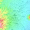 Mabalacat topographic map, elevation, terrain