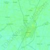 Pinchbeck CP topographic map, elevation, terrain