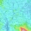 Seoul topographic map, elevation, terrain