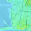 Tondo topographic map, elevation, terrain