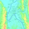 Tuguegarao topographic map, elevation, terrain