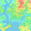 Plymouth topographic map, elevation, terrain