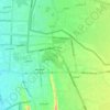 Central District topographic map, elevation, terrain