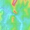 Wawa Dam topographic map, elevation, terrain