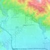 Altadena topographic map, elevation, terrain