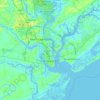 Charleston topographic map, elevation, terrain