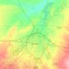 Abilene topographic map, elevation, terrain