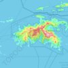 Saint John topographic map, elevation, terrain