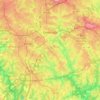 Greenville topographic map, elevation, terrain