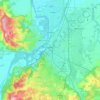 Salem topographic map, elevation, terrain