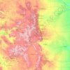 Colorado topographic map, elevation, terrain