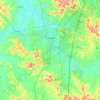 Franklin topographic map, elevation, terrain