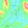 West Jefferson topographic map, elevation, terrain