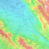 San Jose topographic map, elevation, terrain