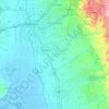 Sacramento County topographic map, elevation, terrain