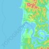 Newport topographic map, elevation, terrain