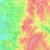 Prosper topographic map, elevation, terrain