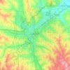 Lincoln topographic map, elevation, terrain