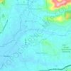 Amala Nagar topographic map, elevation, terrain