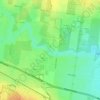 Brookfield topographic map, elevation, terrain