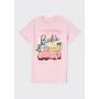 Light Pink Barbie Car Graphic Tee