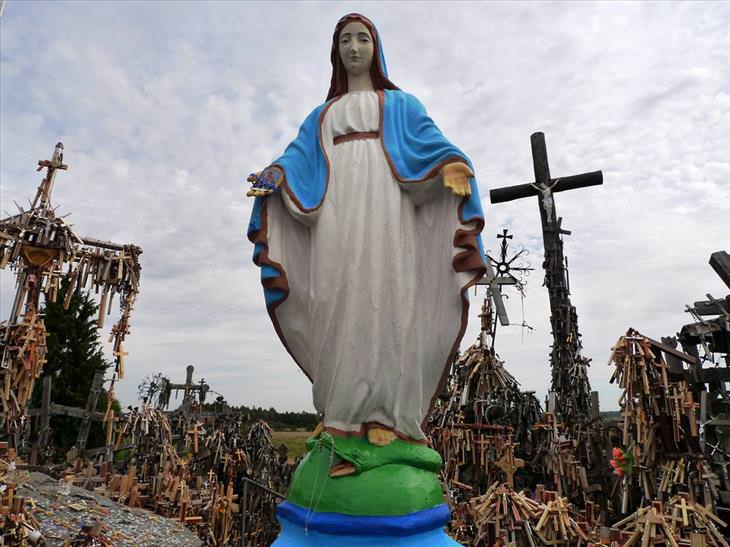 Lithuania, hill of crosses, travel, Christian