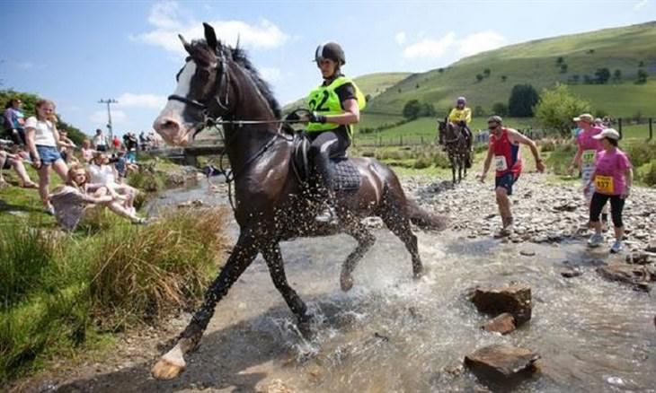 unusual sports - Man vs. Horse Marathon