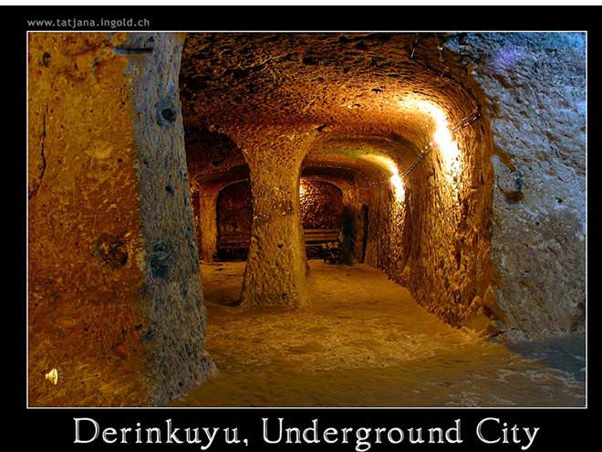 Derinkuyu, The Underground City!