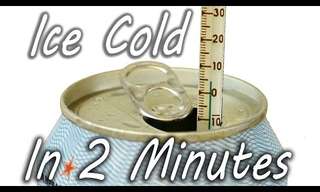 Cool Down That Drink in 2 Minutes