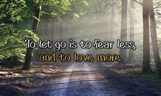 To Let Go Is...