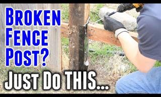 10 Video Tutorials to Help Your Fix a Fence