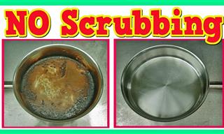 You Can Clean a Burnt Pot Without Hard Scrubbing!