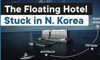 Floating Hotel on the Brink of Demolition in North Korea